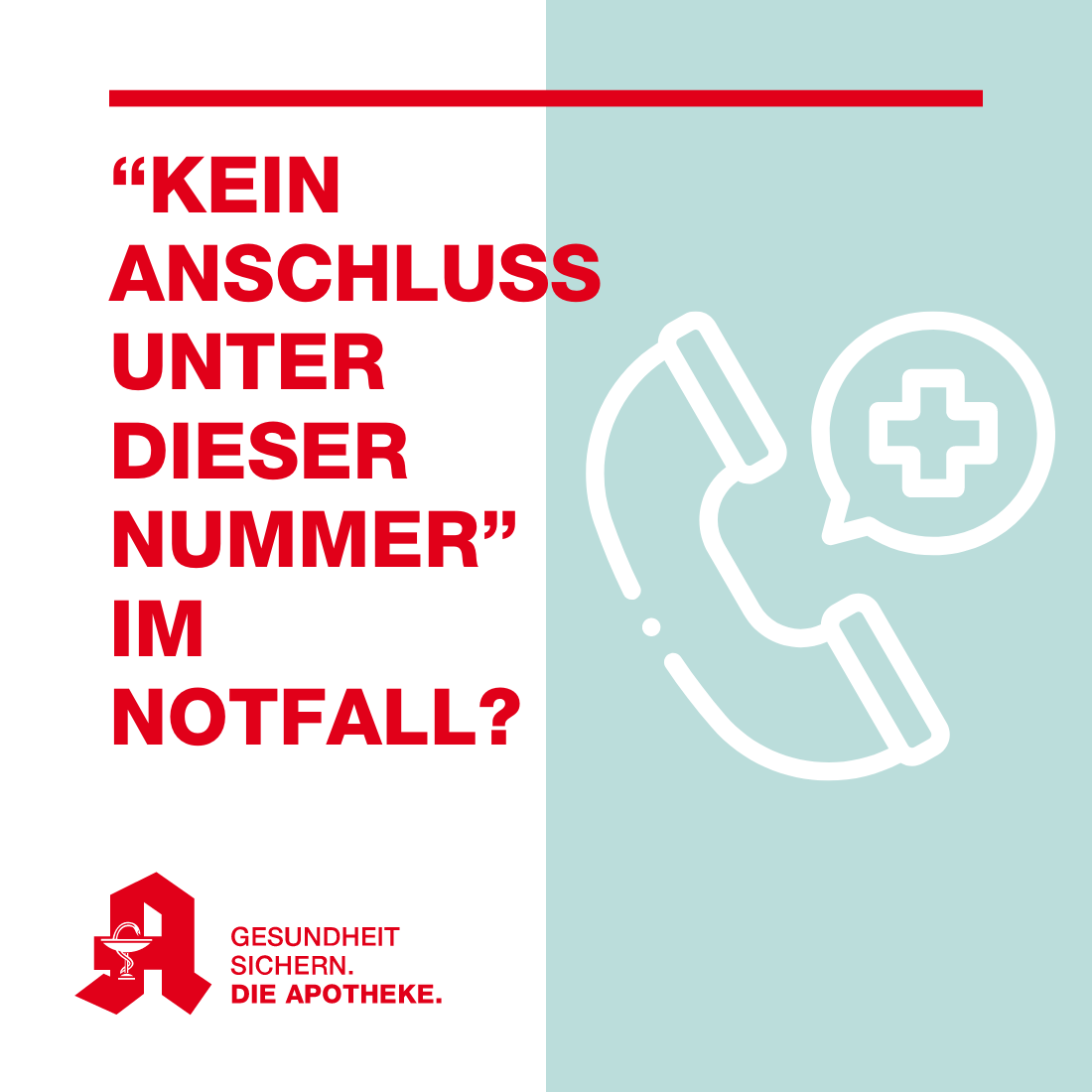 Notfallnummern