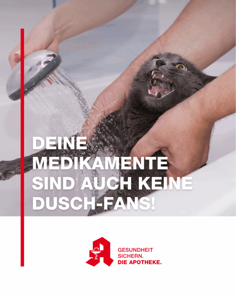 Arzneimittel und Medikamente nicht im Bad aufbewahren