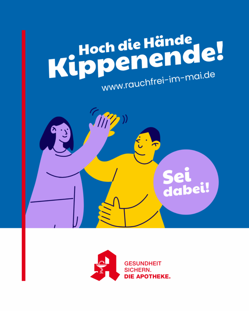 Rauchfrei im Mai - mach mit!