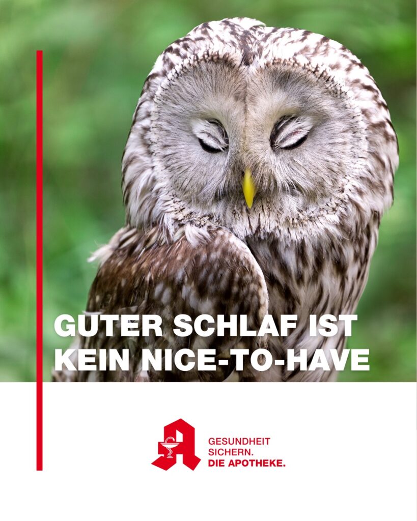 Guter Schlaf ist wichtig