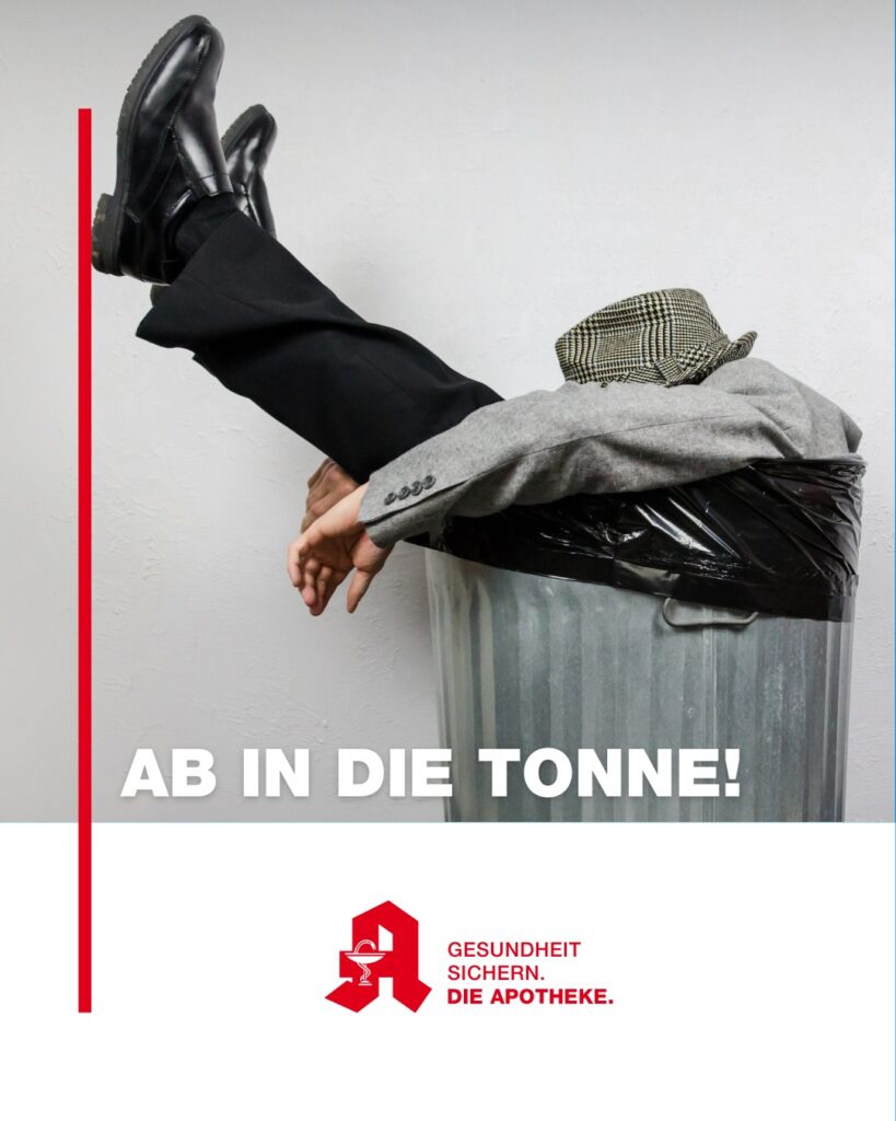 Entsorgung von abgelaufenen Medikamenten und Medikamentenresten