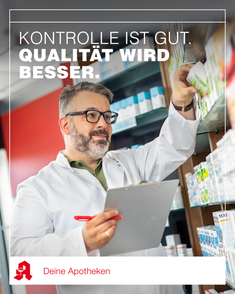 Kontrolle ist gut. Qualität wird besser.