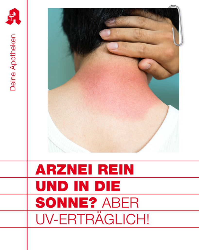 Arzneien und Lichtempfindlichkeit