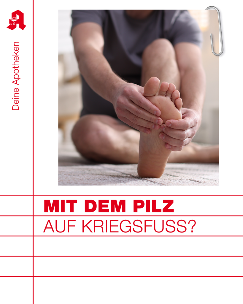 Fußpilz behandeln